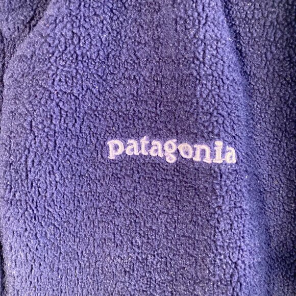 Womens Vtg Patagonia R1 Polartec Regulator Full Zip Jacket M Purple Polyester - Picture 8 of 11